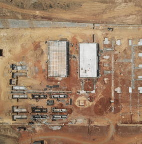 Station photovoltaïque avec stockage d’une puissance de 25 MWc